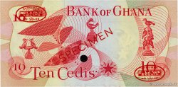 10 Cedis Spécimen GHANA  1967 P.12as UNC