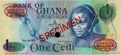 1 Cedi Spécimen GHANA  1973 P.13as UNC