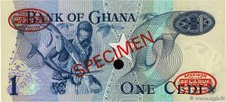 1 Cedi Spécimen GHANA  1973 P.13as NEUF