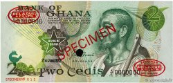 2 Cedis Spécimen GHANA  1972 P.14as UNC