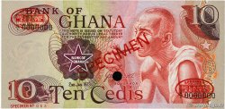 10 Cedis Spécimen GHANA  1973 P.16as FDC