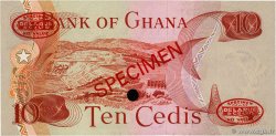 10 Cedis Spécimen GHANA  1973 P.16as UNC