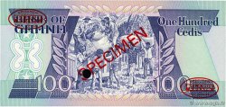 100 Cedis Spécimen GHANA  1983 P.26as UNC