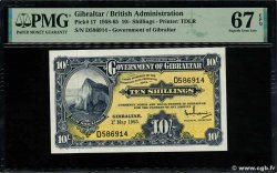 10 Shillings GIBRALTAR  1965 P.17 NEUF