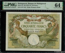 50 Francs MADAGASCAR  1948 P.038 UNC-