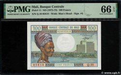 100 Francs MALI  1972 P.11 UNC