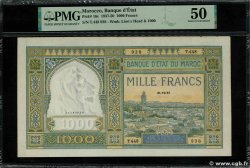 1000 Francs MAROC  1945 P.16c SUP+