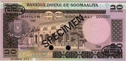 20 Shilin Spécimen SOMALIA  1978 P.23s FDC