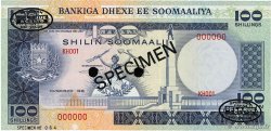 100 Shilin Spécimen SOMALIA  1981 P.30s UNC