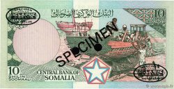 10 Shilin Spécimen SOMALIA  1983 P.32as FDC