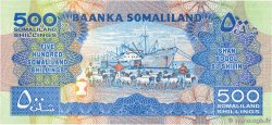 500 Shillings / 500 Shilin Spécimen SOMALILANDIA  1994 P.06as FDC