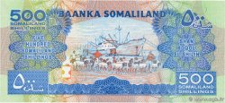 500 Shilin / 500 Shillings Spécimen SOMALILAND  1996 P.06bs FDC