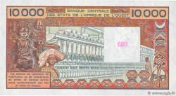 10000 Francs Spécimen WEST AFRICAN STATES  1991 P.709Ks UNC