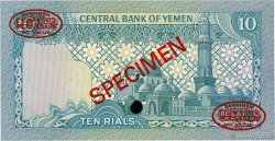 10 Rials Spécimen REPUBLIK JEMEN  1981 P.18as ST