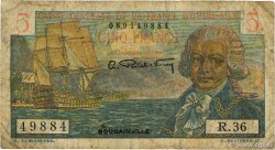 5 Francs Bougainville AFRIQUE ÉQUATORIALE FRANÇAISE  1946 P.20B q.MB