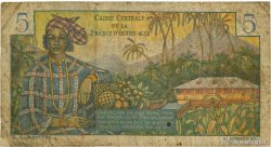 5 Francs Bougainville AFRIQUE ÉQUATORIALE FRANÇAISE  1946 P.20B q.MB