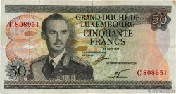 50 Francs LUXEMBURGO  1972 P.55b