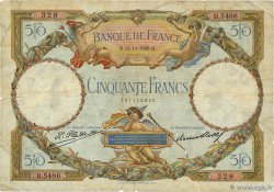 50 Francs LUC OLIVIER MERSON FRANCE  1929 F.15.03