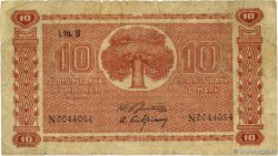 10 Markkaa FINLAND  1945 P.085