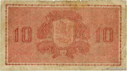 10 Markkaa FINLAND  1945 P.085 G