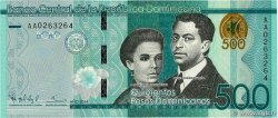 500 Pesos Dominicanos RÉPUBLIQUE DOMINICAINE  2014 P.192