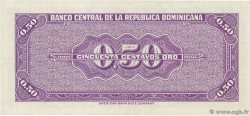 50 Centavos Oro RÉPUBLIQUE DOMINICAINE  1961 P.089a UNC