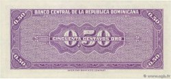 50 Centavos Oro DOMINICAN REPUBLIC  1961 P.089a UNC