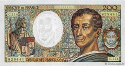 200 Francs MONTESQUIEU FRANKREICH  1990 F.70.10c