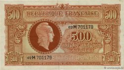 500 Francs MARIANNE fabrication anglaise FRANKREICH  1945 VF.11.02 SS