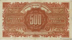 500 Francs MARIANNE fabrication anglaise FRANKREICH  1945 VF.11.02 fSS