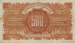 500 Francs MARIANNE fabrication anglaise FRANCIA  1945 VF.11.01 BC