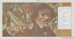 100 Francs DELACROIX imprimé en continu FRANKREICH  1993 F.69bis.08 VZ+