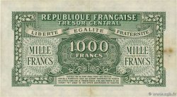 1000 Francs MARIANNE THOMAS DE LA RUE FRANCE  1945 VF.13.02 VF+