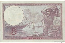 5 Francs FEMME CASQUÉE FRANCIA  1933 F.03.17 MBC