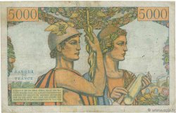 5000 Francs TERRE ET MER FRANCIA  1951 F.48.04 BC