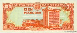 100 Pesos Oro DOMINICAN REPUBLIC  1990 P.128b UNC