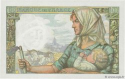 10 Francs MINEUR FRANCIA  1944 F.08.10 FDC