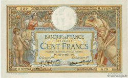 100 Francs LUC OLIVIER MERSON grands cartouches FRANCE  1931 F.24.10 F+