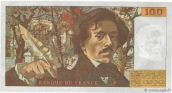 100 Francs DELACROIX modifié FRANCE  1984 F.69.08a AU