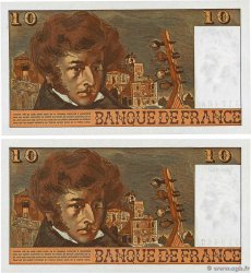 10 Francs BERLIOZ Consécutifs FRANCE  1976 F.63.20 XF+