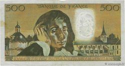 500 Francs PASCAL FRANCIA  1973 F.71.10 BC+
