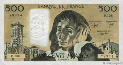 500 Francs PASCAL FRANKREICH  1981 F.71.23 VZ