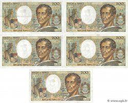 200 Francs MONTESQUIEU Lot FRANCIA  1986 F.70.06 q.BB