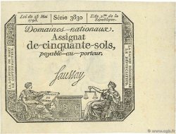 50 Sols FRANCE  1793 Ass.42c