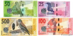 500 Rupees Lot SEYCHELLEN  2016 P.48 au P.51 ST