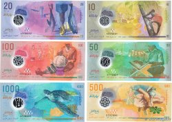 10 au 1000 Rufiyaa Lot MALDIVES ISLANDS  2015 P.26 au P.31