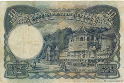 10 Rupees CEYLAN  1944 P.036A TB+