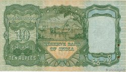 10 Rupees BURMA (SEE MYANMAR)  1938 P.05 XF
