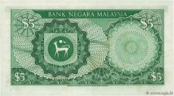 5 Ringitt MALAYSIA  1972 P.02 UNC