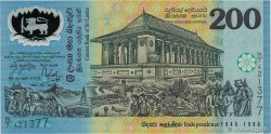 200 Rupees SRI LANKA  1998 P.114b NEUF